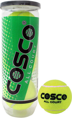 

Cosco All Court Tennis Ball(Pack of 3, Green)