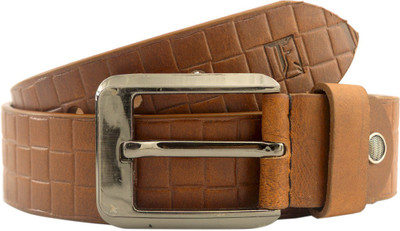 

Toffil Men Casual Brown Genuine Leather Belt