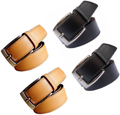 

LAER Men & Women Party Multicolor Artificial Leather Belt, Multicolour