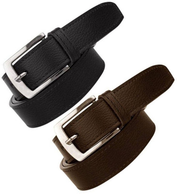 

LAER Men & Women Casual Multicolor Artificial Leather Belt, Multicolour