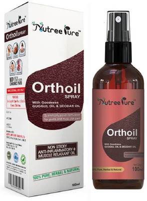 

Nutree Pure Orthoil Pain Relief Oil with Spray Spray(100 ml)