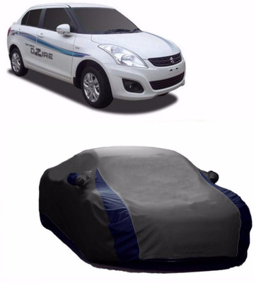 HOLME'S Car Cover For Maruti Suzuki Swift Dzire (With Mirror Pockets)(Grey)