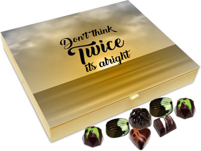 

Chocholik Gift Box - Don't Think Twice Its Alright - 20pc Truffles(240 g)