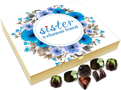 

Chocholik Rakshabandhan Gift Box - Sisters Is a Forever Friend - 20pc Truffles(240 g)