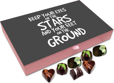 

Chocholik Gift Box - Keep Your Eyes On The Stars - 12pc Truffles(144 g)
