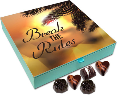 

Chocholik Gift Box - Break The Rules - 9pc Truffles(108 g)