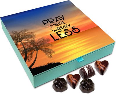

Chocholik Gift Box - Pray More Worry Less - 9pc Truffles(108 g)