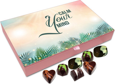 

Chocholik Gift Box - Calm Your Mind - 12pc Truffles(144 g)