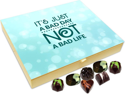 

Chocholik Gift Box - It's Just A Bad Day Not A Bad Life - 20pc Truffles(240 g)