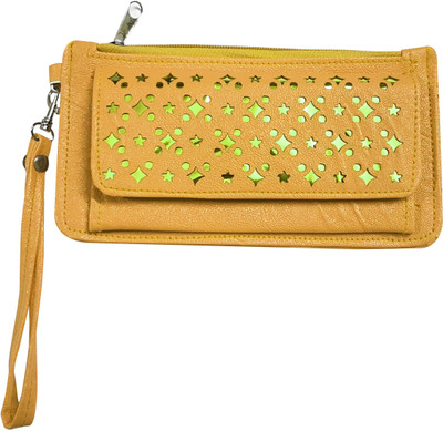 

Bloomtail Casual, Party, Formal, Sports Yellow Clutch