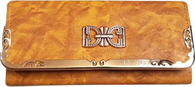 

Bloomtail Casual, Party, Formal, Sports Yellow, Brown Clutch, Brown;yellow