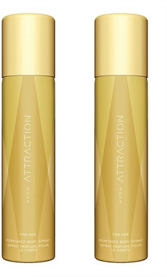 

Avon Anew Attraction 75 ml each Body Spray - For Women(150 ml, Pack of 2)