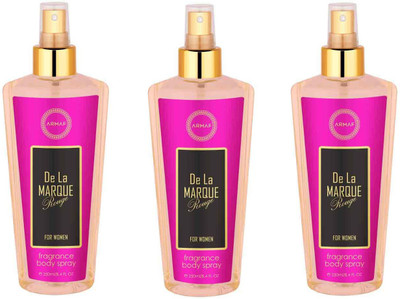 

Armaf deodorant Body Mist - For Girls(750 ml, Pack of 3)