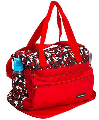 

Baybee Premium Quality Multi-Compartment/Baby Nappie Travel Diaper Bag With Diaper Changing Mat Diaper Bag(Red)