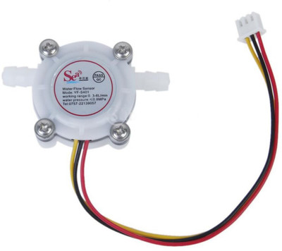 

Robodo YF-S401 Water Flow Meter Hall Sensor Electronic Components Electronic Hobby Kit