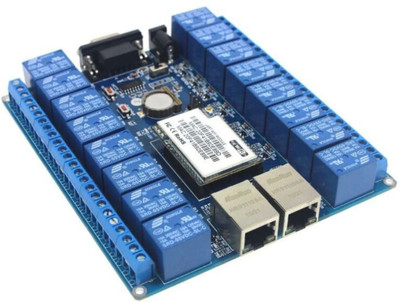 

Robodo HI-Link HLK-SW16 16 Channel Android/Smart Phone CWiFi Relay /WiFi Relay Module with P2P Function Electronic Components Electronic Hobby Kit