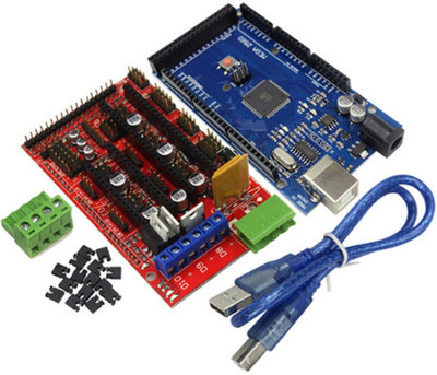 

Technologybazar RAMPS 1.4 + ARDUINO MEGA 2560 FOR REPRAP CNC 3D PRINTER PRUSA Electronic Components Electronic Hobby Kit