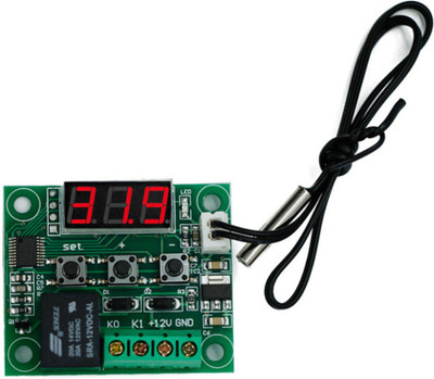KitsGuru 50~100 DC 12V Digital Thermostat Thermometer Temperature On/Off W1209 Temperature Sensor and Controller Electronic Hobby Kit