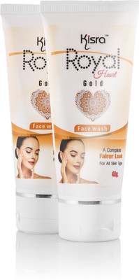 

Kisra royal heart gold Face Wash(80 g)