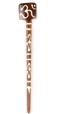 

GypsyJ Hippie Brown & White For Girl and Women Hair Pin(Brown)