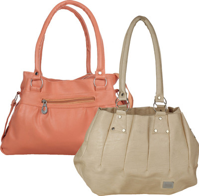 Element Cart Hand-held Bag(Beige, Tan)