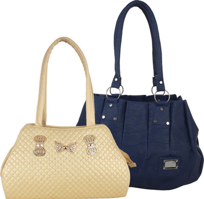 

Fillin Cart Shoulder Bag(Blue, Gold)