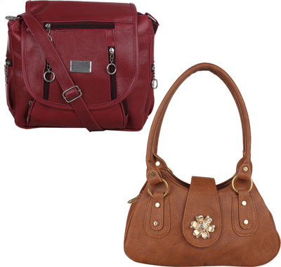 

Element Cart Sling Bag(Brown, Maroon)