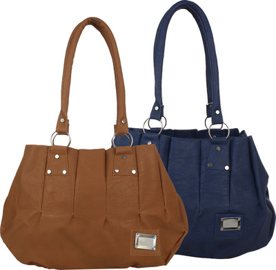 

Fillin Cart Shoulder Bag(Blue, Brown)