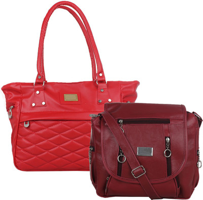 

Fillin Cart Sling Bag(Red, Maroon), Maroon;red