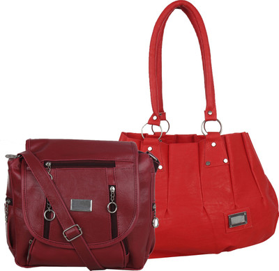 

Fillin Cart Sling Bag(Red, Maroon), Maroon;red