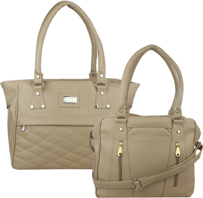 

Element Cart Hand-held Bag(Beige)