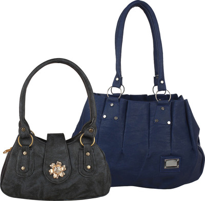 

Element Cart Hand-held Bag(Blue, Black), Black;blue