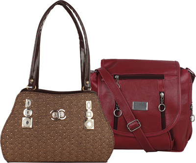 

Element Cart Sling Bag(Brown, Maroon)