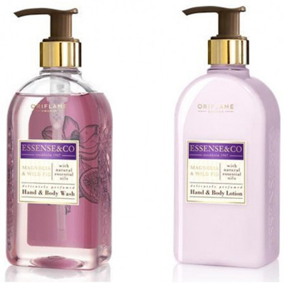 

Oriflame Sweden Essense&Co. Magnolia & Wild Fig Hand & Body Wash(600 ml, Bottle, Pack of 2)