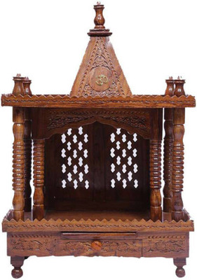 

Aarsun Woods MNDR_7281 Solid Wood Home Temple(Height: 91.44 cm)