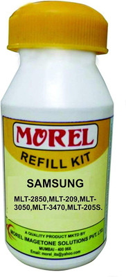 

MOREL Toner Powder for USE in Samsung ML-2850D, 2851, 2855, 2853, 4824, 4828, 3050, 3051N, 3015, 3470, 3471, 3310, 3312, 3710, 3712, 3712, 4833, 4835, 5637, 5639, 5737, 5739 Printer Pack of 1 Single Color Ink Toner(Black)