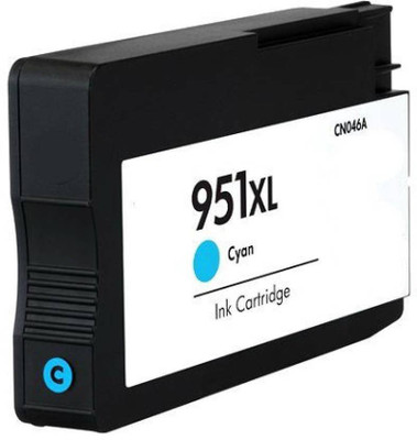 

HDC 951 XL Cyan Ink Cartridge Compatible For HP 951XL Cyan Ink Cartridge Single Color Ink Toner(Cyan)