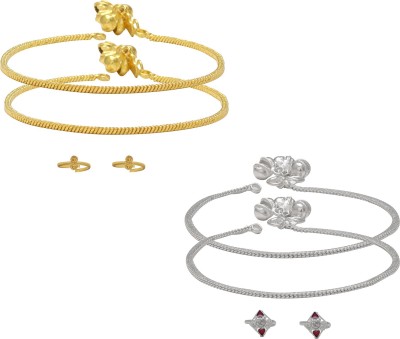 memoir Brass Gold-plated Gold Jewellery Set(Pack of 1)