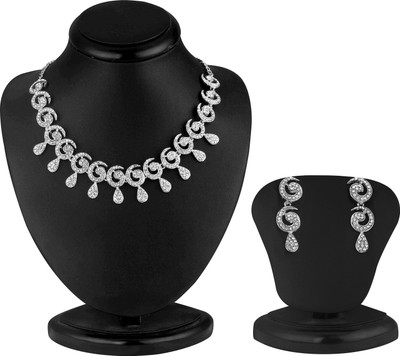 

Sukkhi Zinc Jewel Set(White)