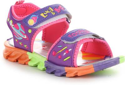 

Liberty Boys Velcro Flats(Purple