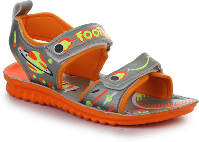 

Liberty Boys Velcro Sports Sandals(Grey
