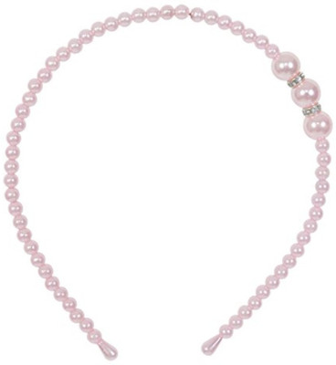

Smartcraft Baby Pearl Hairband - Pink Makeup Headband