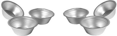 

Rinkle Trendz 6 Aluminium Muffin - Jelly Cups - Cup Cupcake/Muffin Mould(Pack of 6)