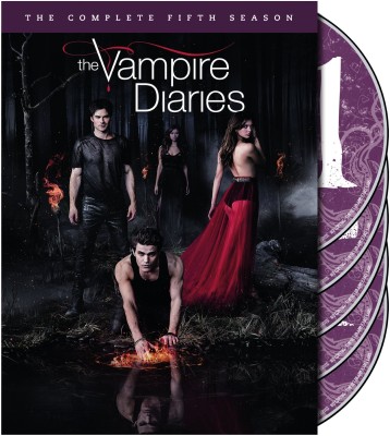 

The Vampire Diaries: Love Sucks - The Complete Season 5 (5-Disc Box Set) (Fully Packaged Import)(DVD English)