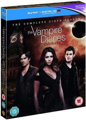 

The Vampire Diaries: The Complete Season 6 - Love Sucks (Blu-ray + Digital HD + Ultraviolet) (4-Disc Box Set) (Region Free + Slipcover + Fully Packaged Import)(Blu-ray English)