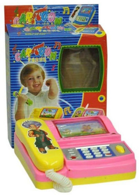 

latest radhe Multicolor Plastic Musical Phone(Multicolor)