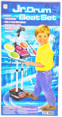 

SR Toys Junior Musical Drum Set -(Multicolor)