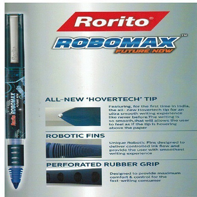

Rorito ROBOMAX PEN PACK OF 10 PCS Gel Pen(Pack of 10)