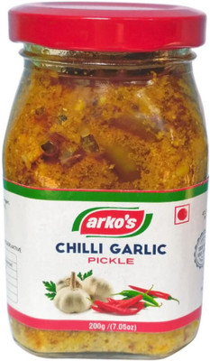 

ARKOS Homemade Chilli Garlic Pickle, 200g Mixed Pickle(200 g)