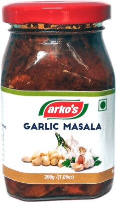 

Arkos Homemade Garlic Pickle, 200g Garlic, Ginger, Green Chilli Pickle(200 g)